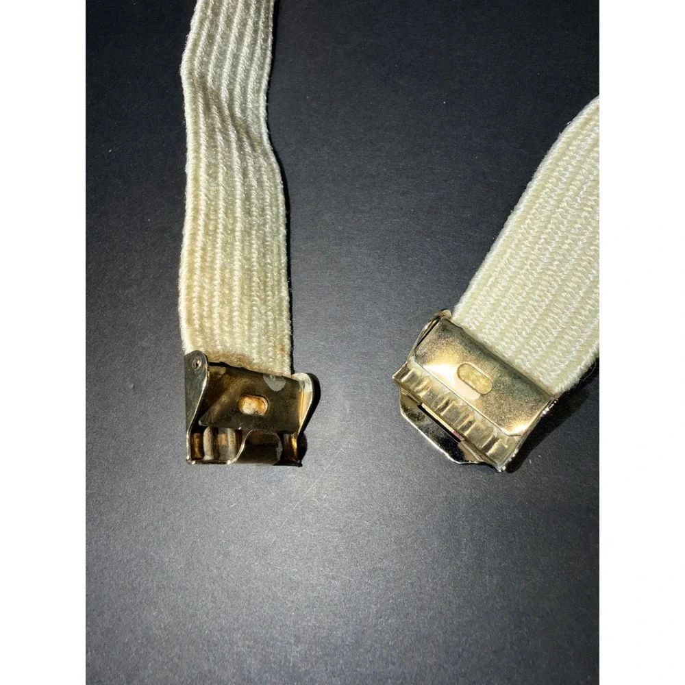 Talbots Vintage 80's Braided Elastic Waist Belt Multicolor Woven Retro Boho Sz S